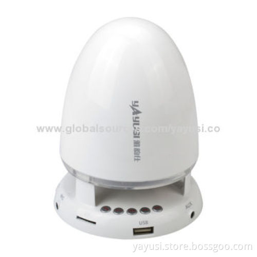 Mini Portable Bluetooth Speakers, Bullet Shape with Lighting While Play